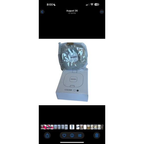 Small Pill/Vitamin Organizer Travel Daily Portable Container Purse Pocket,Compac - Picture 6 of 6